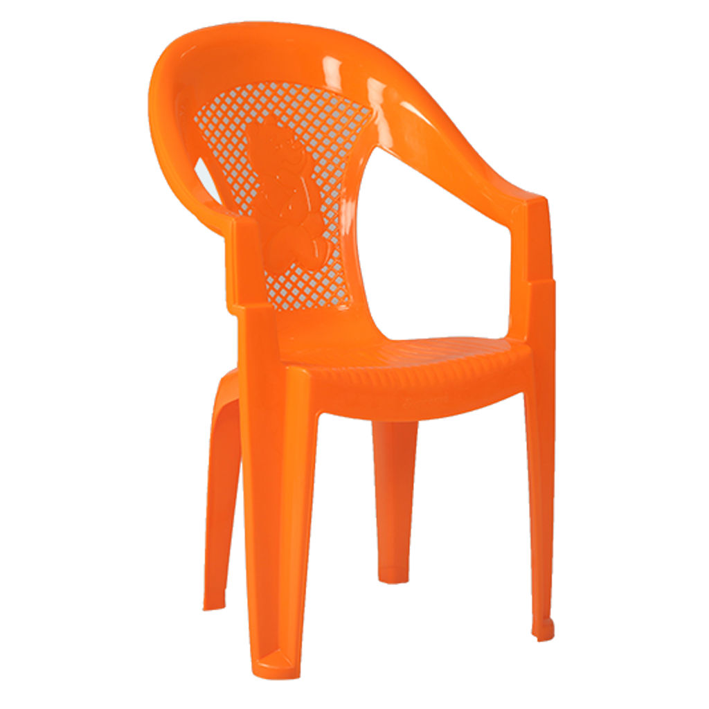 Supreme Kutty Plastic Baby Chair Orange