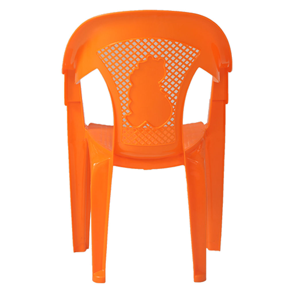 Supreme Kutty Plastic Baby Chair Orange