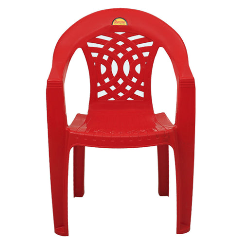 Supreme Arch Plastic Chair Red 