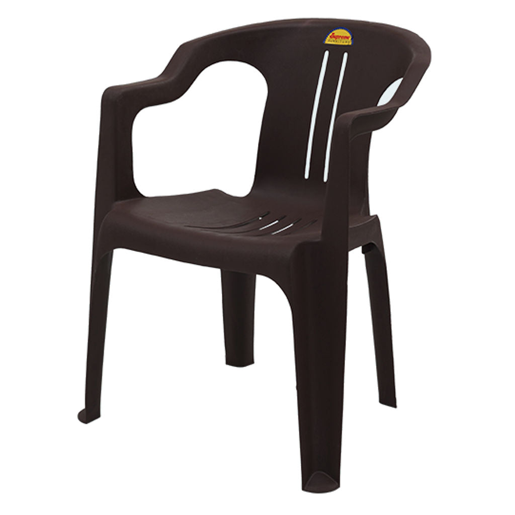 Supreme Bulbul Plastic Chair Globus Brown