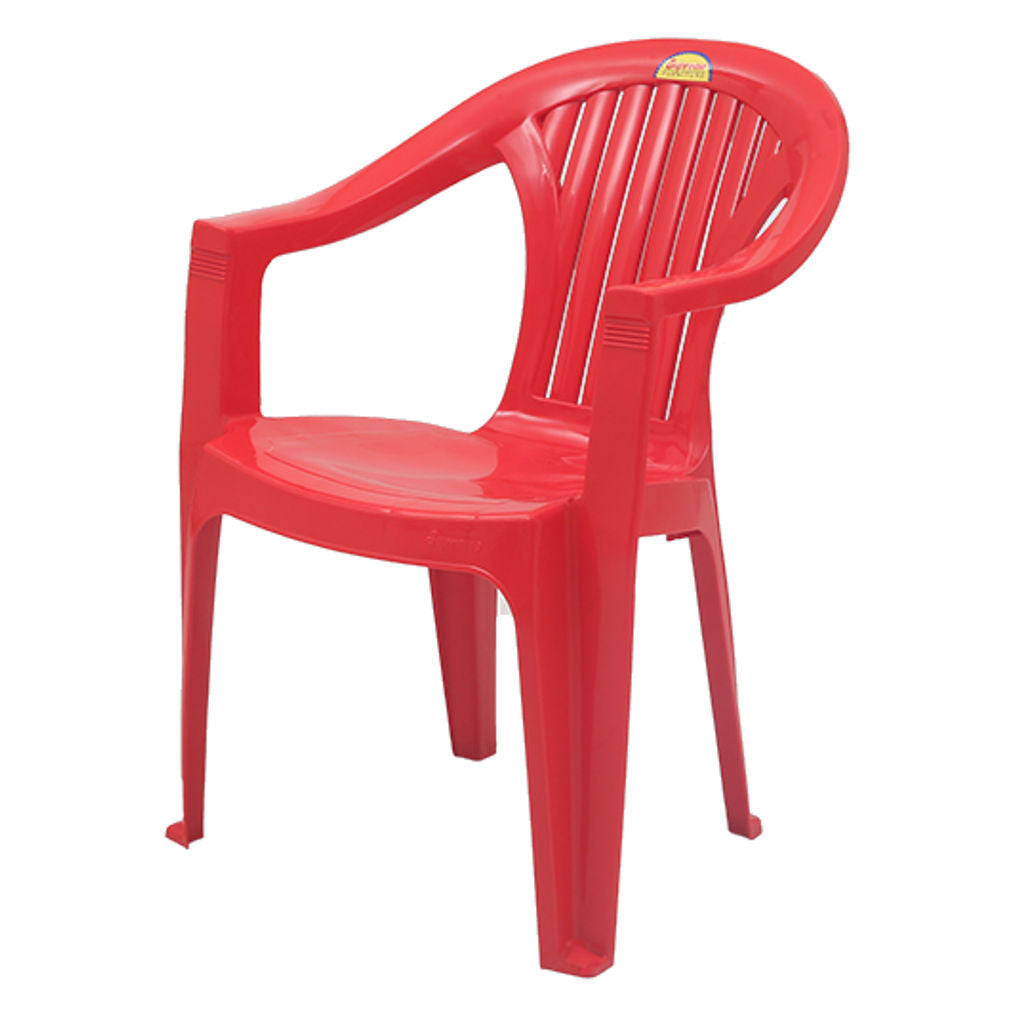 Supreme Cool Plastic Chair Red