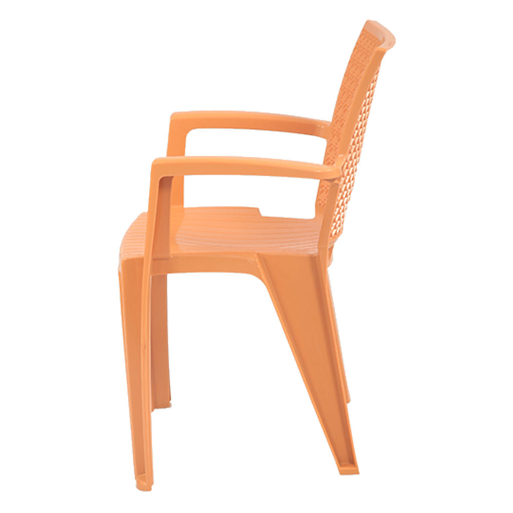 Supreme Degree Premium Plastic Chair Amber Gold