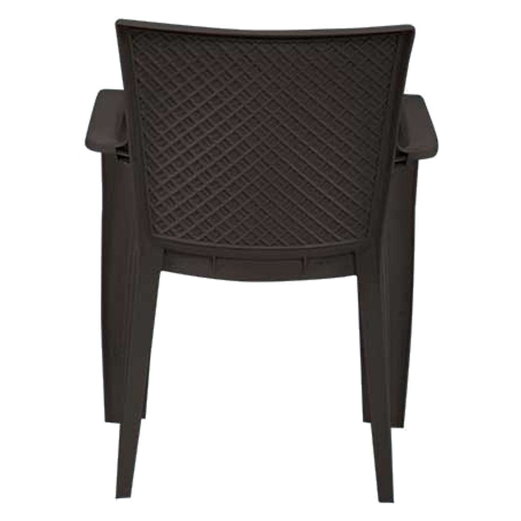 Supreme Degree Premium Plastic Chair Wenge