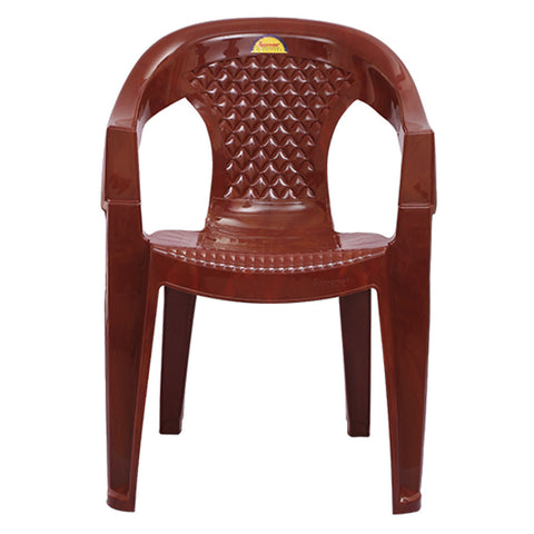 Supreme Don Plastic Chair Teakwood 