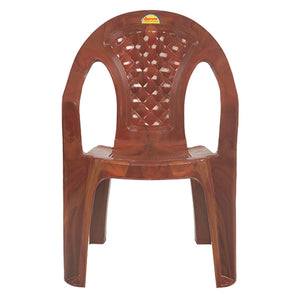 Supreme Spark Plastic Chair Teakwood 