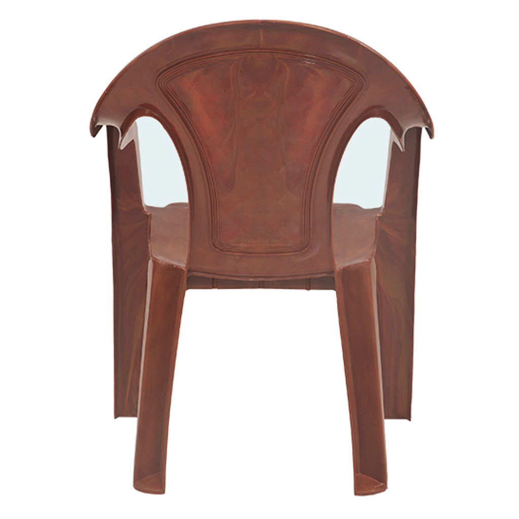 Supreme Spark Plastic Chair Teakwood