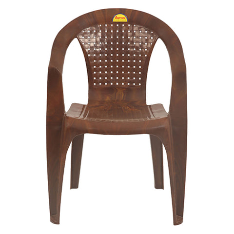 Supreme Johny Plastic Chair Teakwood 