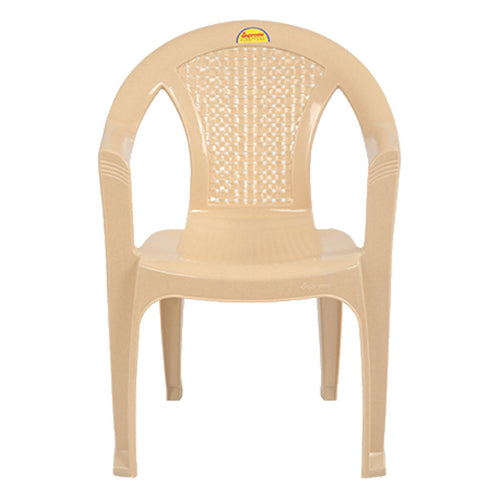 Supreme Optra Plastic Chair Marble Beige 