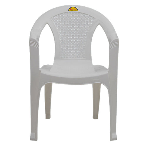 Supreme Optra Plastic Chair Milky White 