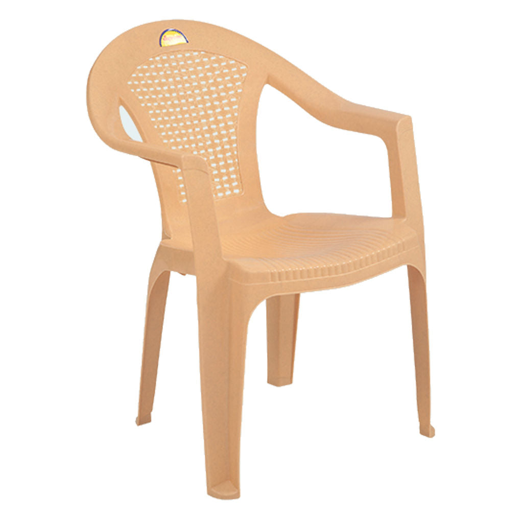 Supreme Pulsar Plastic Chair Marble Beige