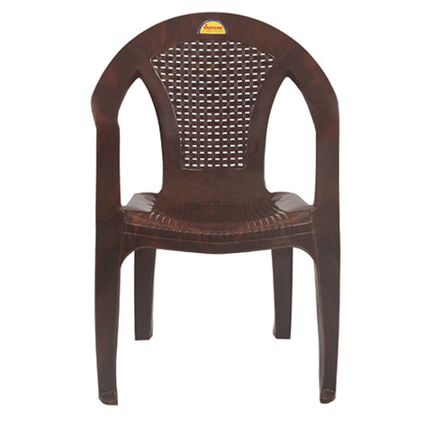 Supreme Pulsar Plastic Chair Teakwood 