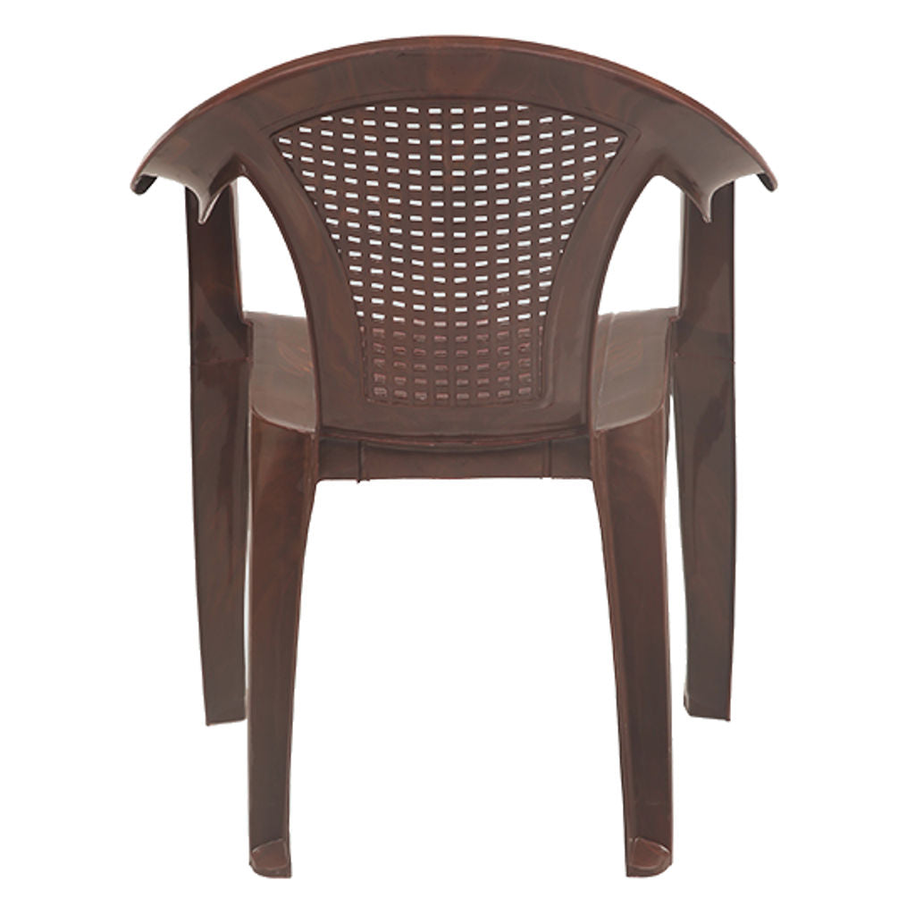 Supreme Pulsar Plastic Chair Teakwood