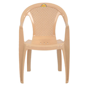 Supreme Uva Plastic Chair Marble Beige 