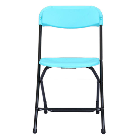 Supreme Amity Plastic Folding Chair Aqua Blue 