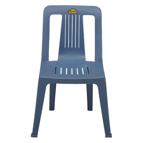 Supreme Lily Armless Plastic Chair Pearl Blue 