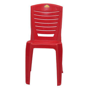 Supreme Sunny Armless Plastic Chair Red 