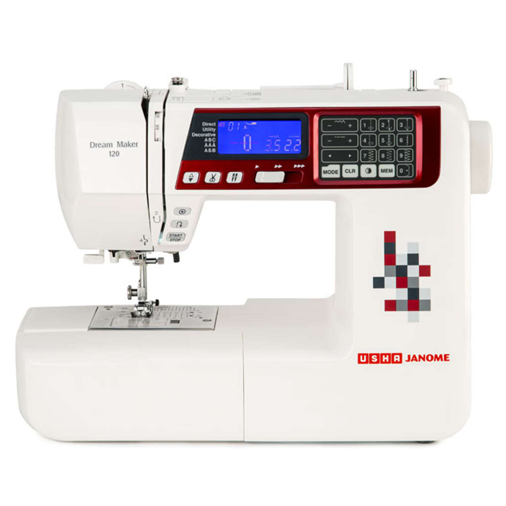 Usha Janome Dream Maker 120 Electric Sewing Machine 