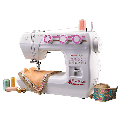 Usha Janome Wonder Stitch Plus Electric Sewing Machine 