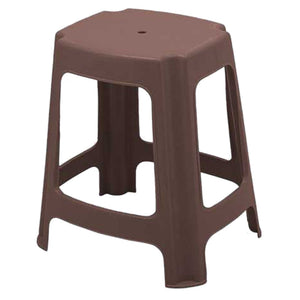 Supreme Gypsy Plastic Stool Globus Brown 