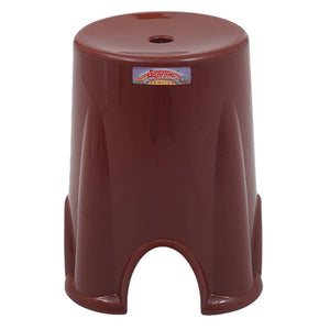 Supreme Hunk Plastic Stool Globus Brown 