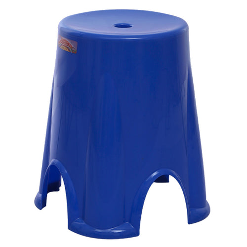 Supreme Hunk Plastic Stool New Blue 