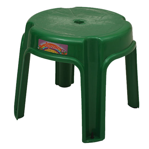 Supreme Maxi Multipurpose Plastic Stool Green 