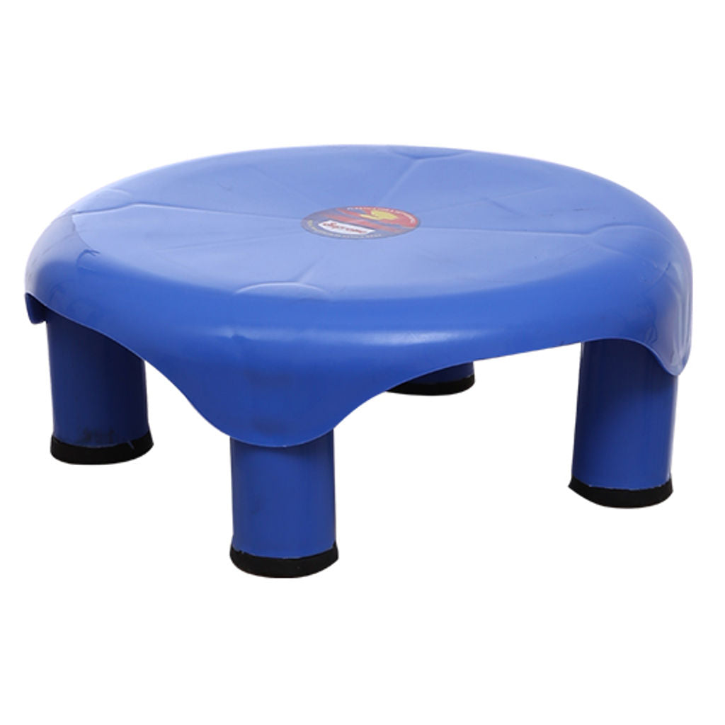 Supreme Micro Multipurpose Plastic Stool Blue 