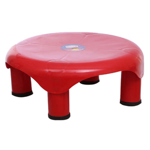 Supreme Micro Multipurpose Plastic Stool Red 