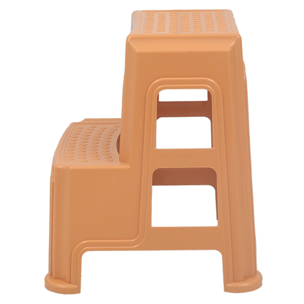 Supreme Stepper Multipurpose Plastic Stool Amber Gold