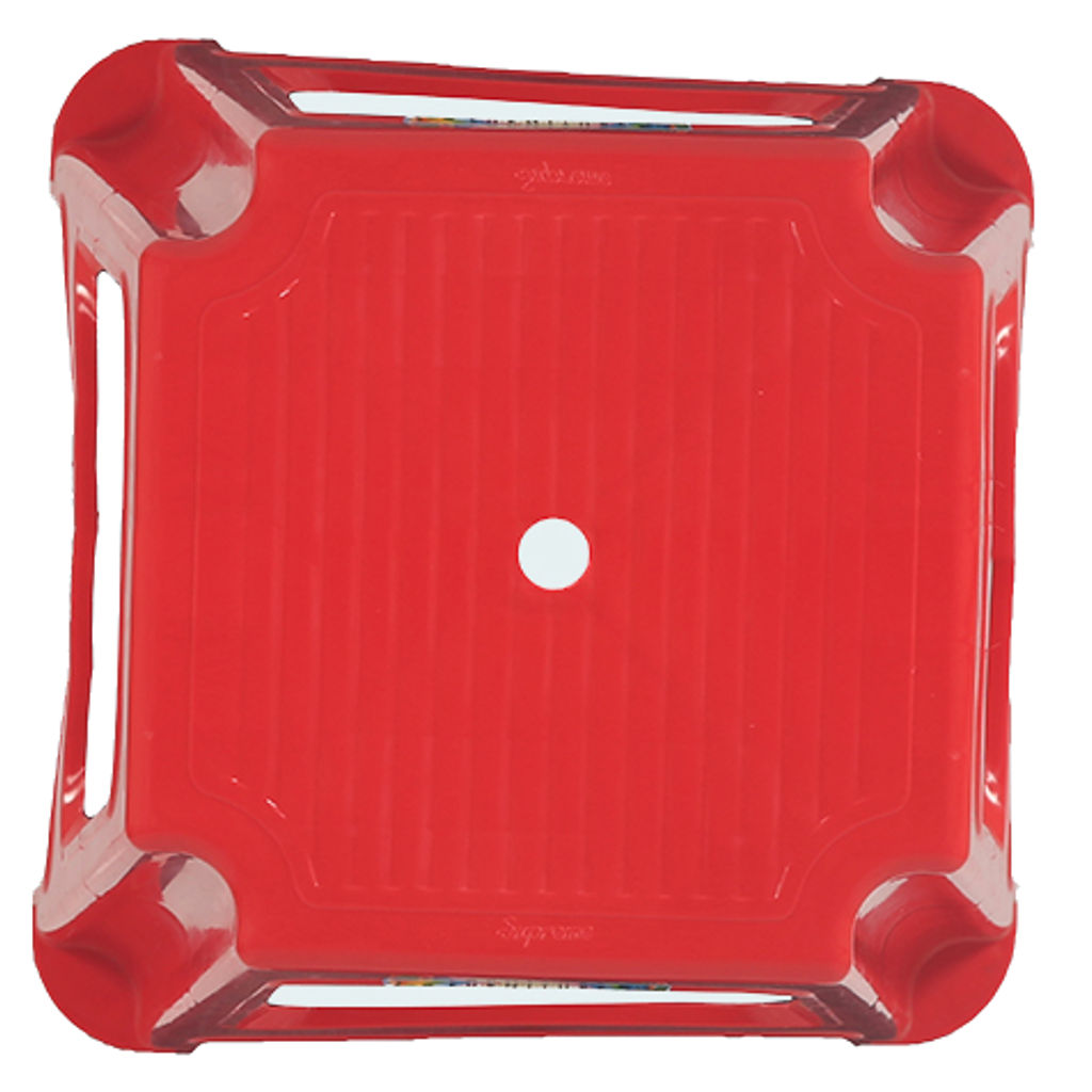 Supreme Sumo Multipurpose Plastic Stool Red