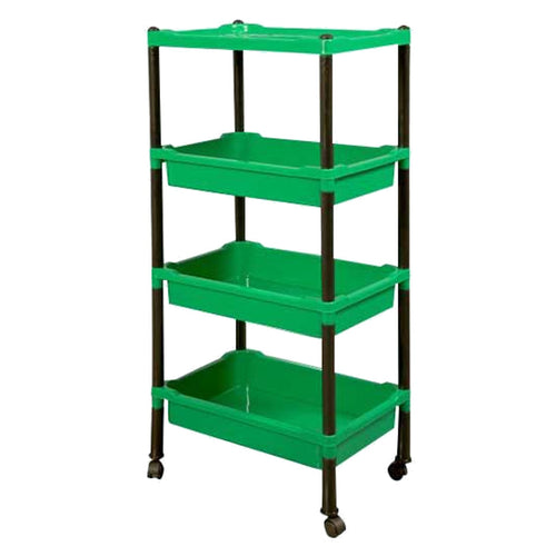 Supreme Spoga Plastic Shelving Rack Green 