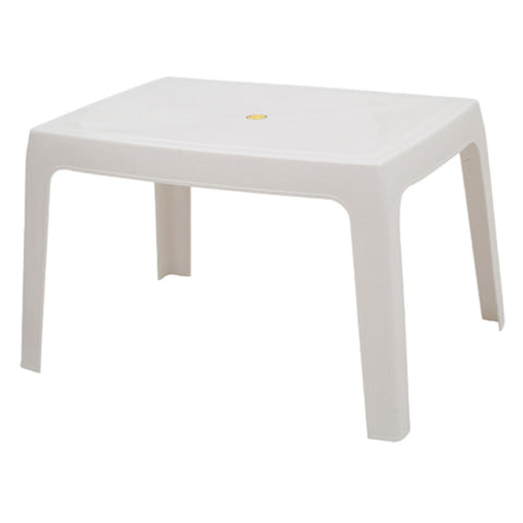 Supreme Magna Plastic Center Table Milky White 