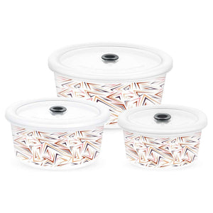 Larah Comet Storage Bowl Set Of 3 HT3STB1CET24PL 