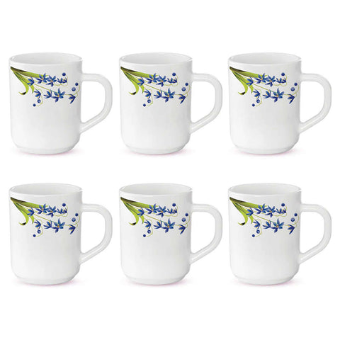 Larah Lavender Coffee Mug Set Of 6 Pcs 100 ml HTTC6MUG10LVD1 