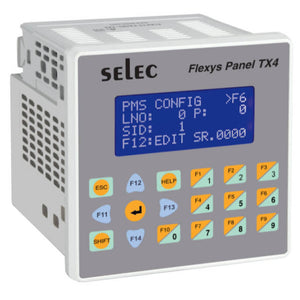 Selec LCD Text Display PLC FL-TX4-LG-1-0-1-V2-CE-RoHS 