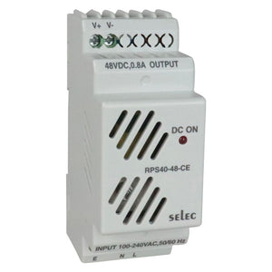 Selec Din Rail Mount Power Supply 40 W RPS40-12-CE 