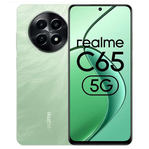 Realme C65 Smartphone 6GB RAM 128GB Storage Feather Green 