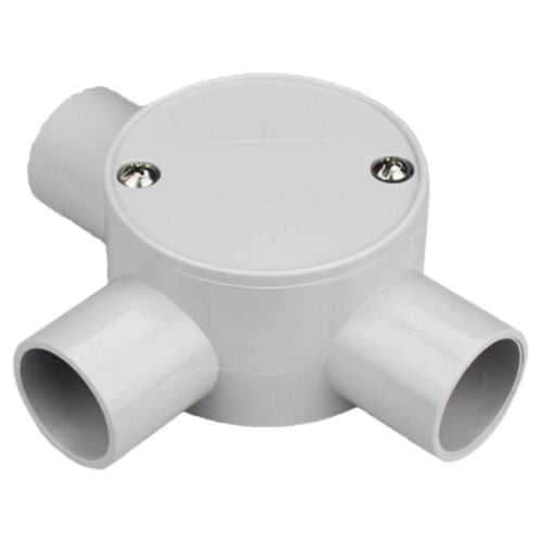 UDF PVC Junction Box 3 Way 25mm 