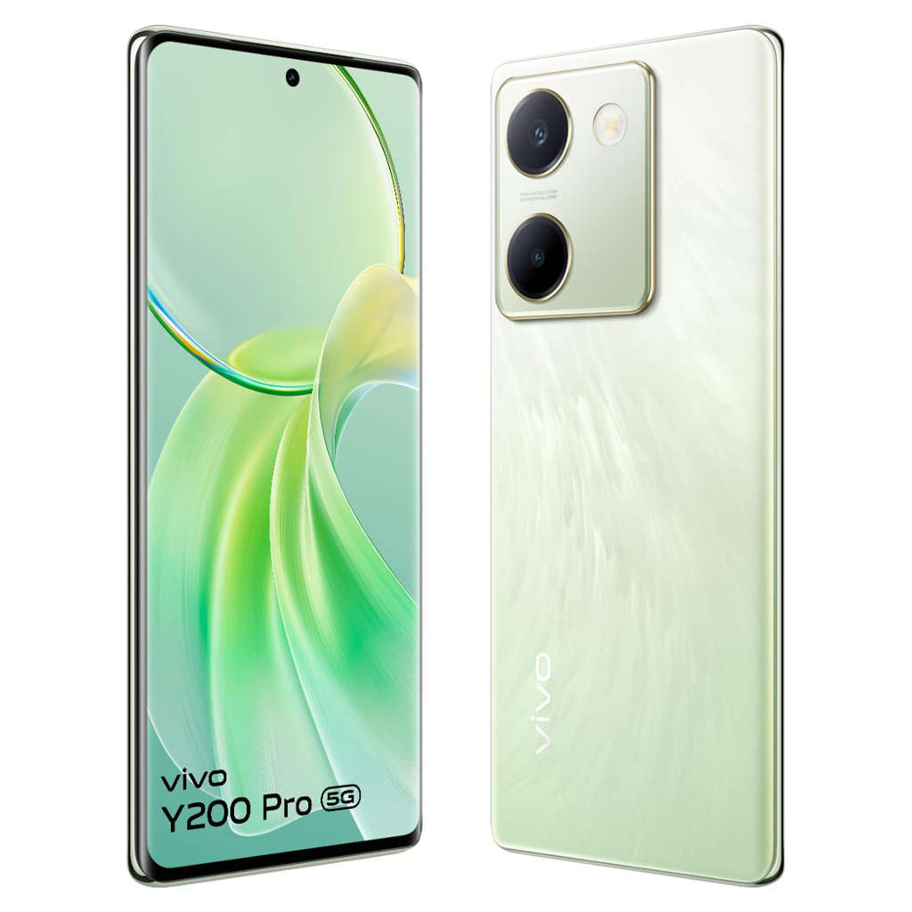 Vivo Y200 Pro 5G Smartphone 8GB RAM 128GB Storage Silk Green