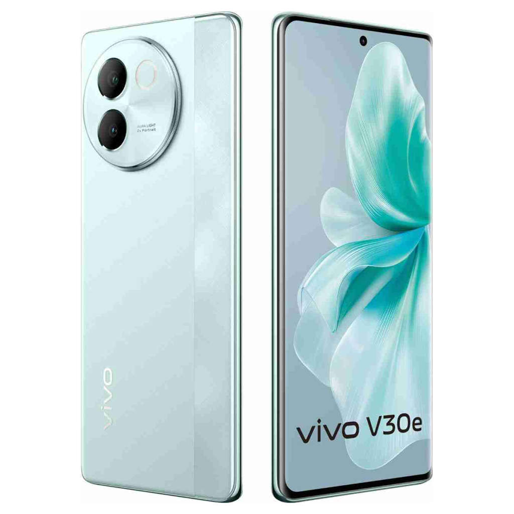 Vivo V30e 5G Smartphone 8GB RAM 128GB Storage Silk Blue