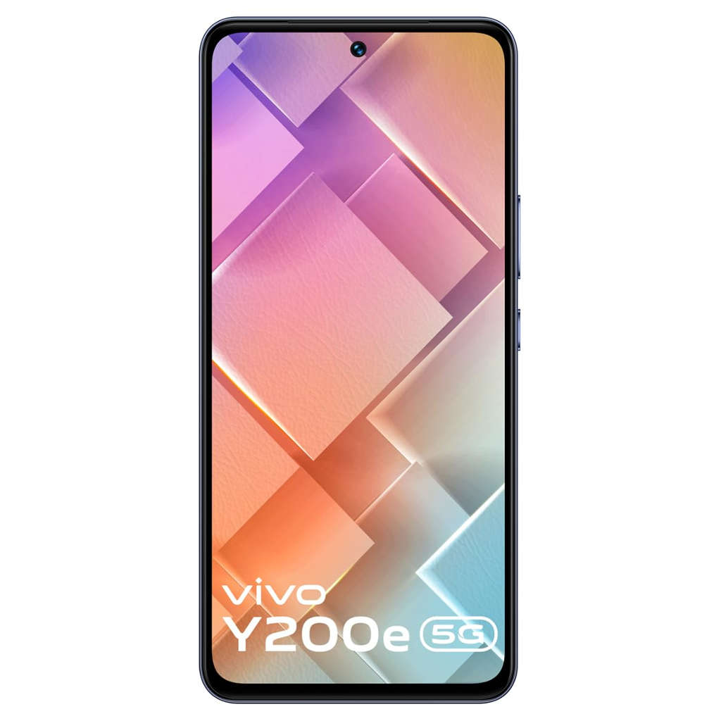 Vivo Y200e 5G Smartphone 8GB RAM 128GB Storage Black Diamond