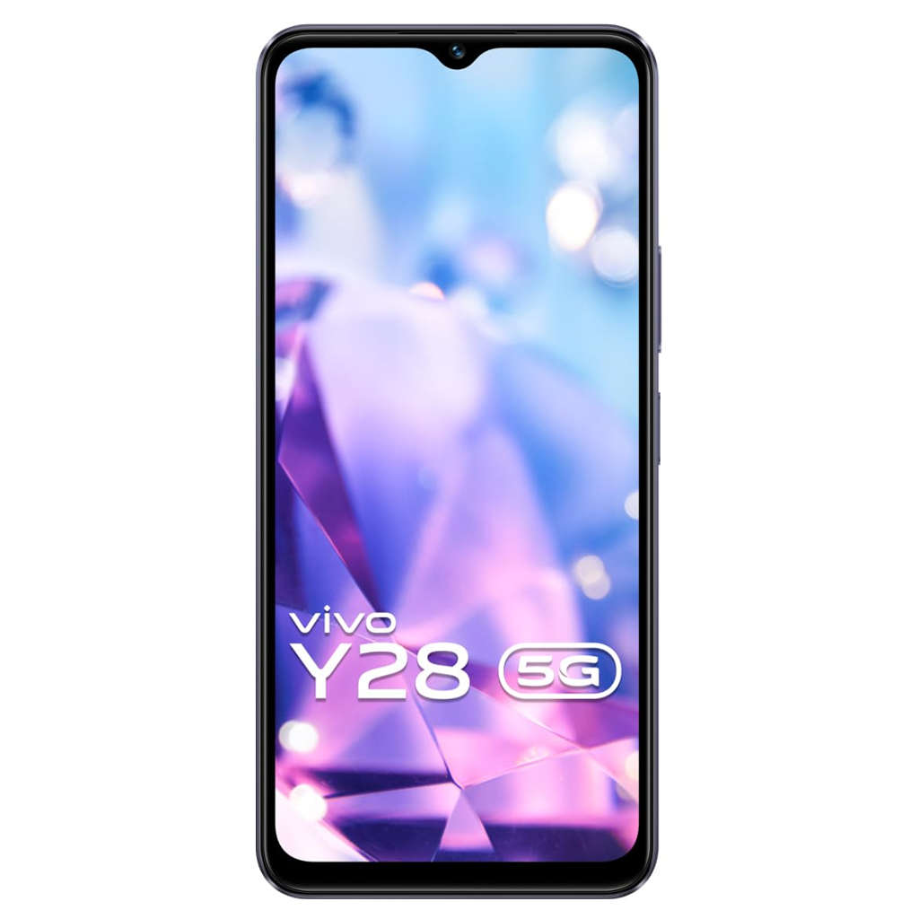 Vivo Y28 5G Smartphone 6GB RAM 128GB Storage Crystal Purple