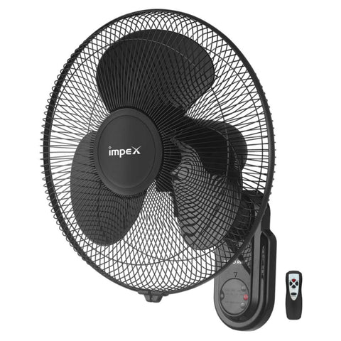 Impex Zolo RWF Wall Fan 400 mm Black 