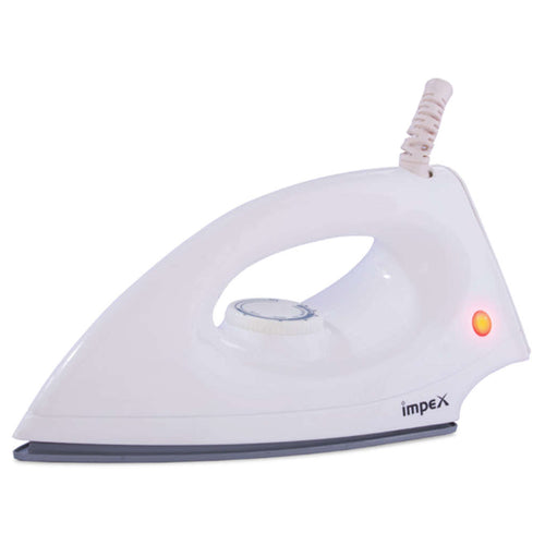 Impex Ritzy Light Weight Dry Iron Box 1000 Watts White 