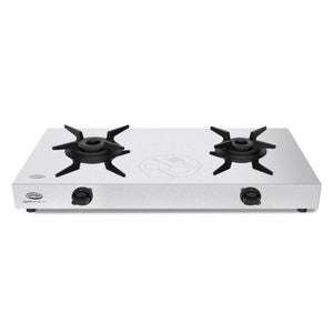 Elgi Ultra Optiflame 2SM Stainless Steel Gas Stove 2 Burner 