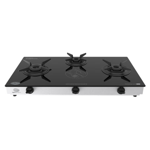 Elgi Ultra Optiflame 3GM Glass Top Gas Stove 3 Burner 