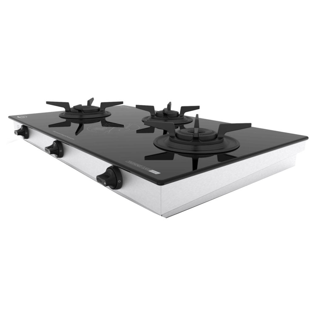 Elgi Ultra Optiflame 3GM Glass Top Gas Stove 3 Burner