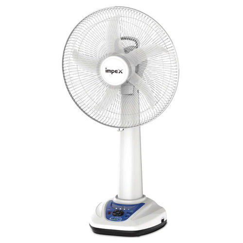 Impex Breeze D5 Solar Rechargeable Table Fan 16 Inch 