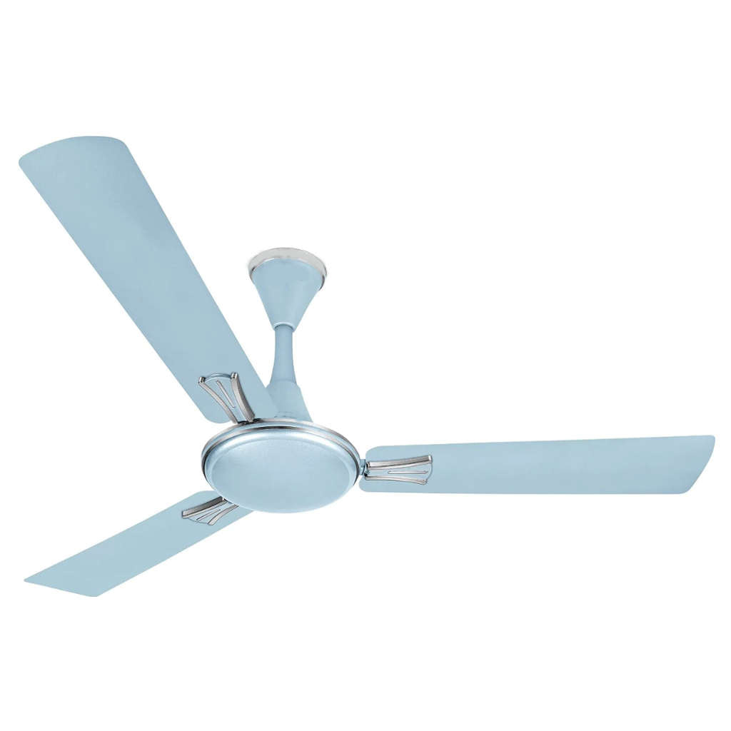 RR Signature Audie Metallic Ceiling Fan 1200 mm Cool Blue Silver 