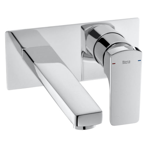 Roca Escuadra Single Lever Basin Mixer With Pop Up Waste RT5A3420C0N 